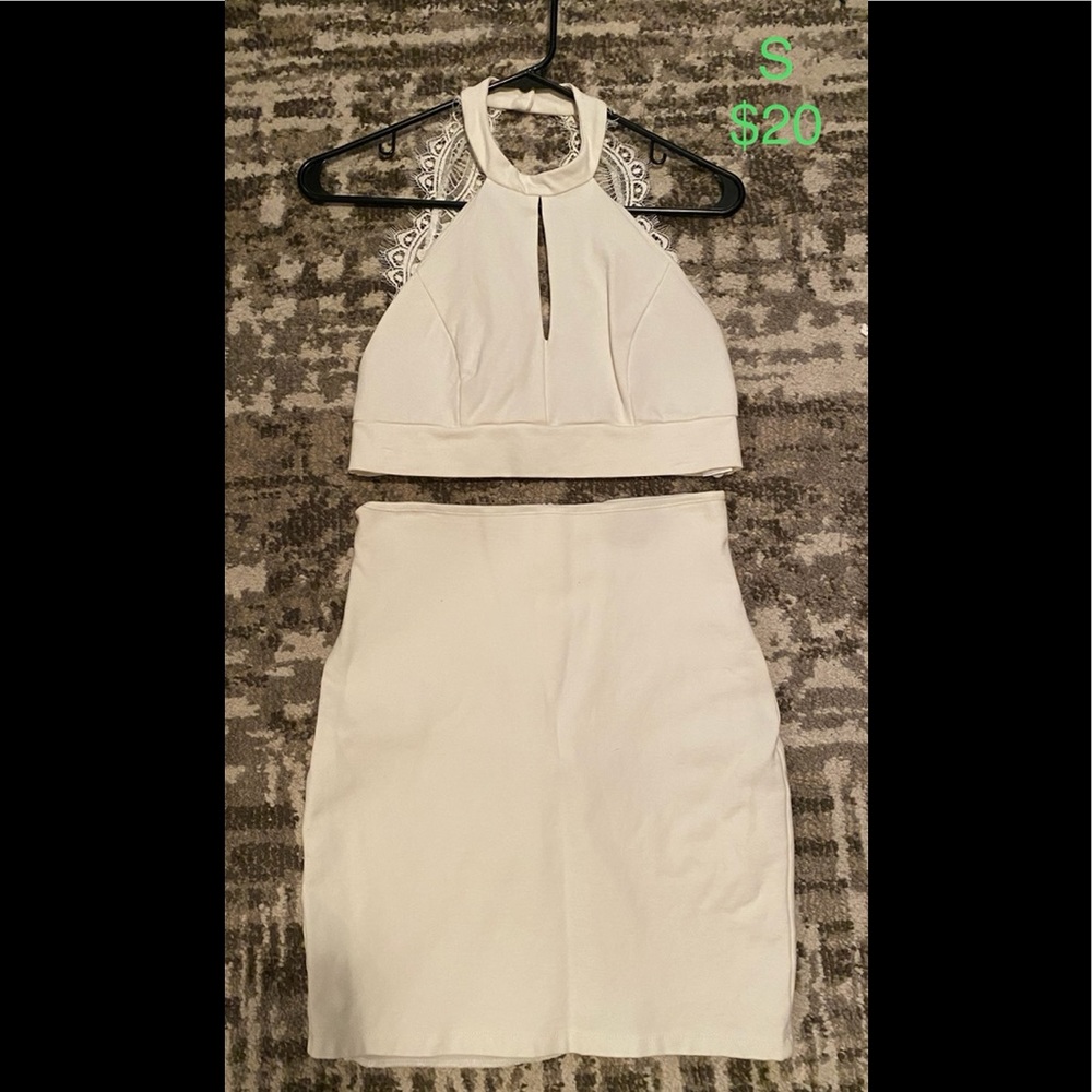White Dress 2 Piece